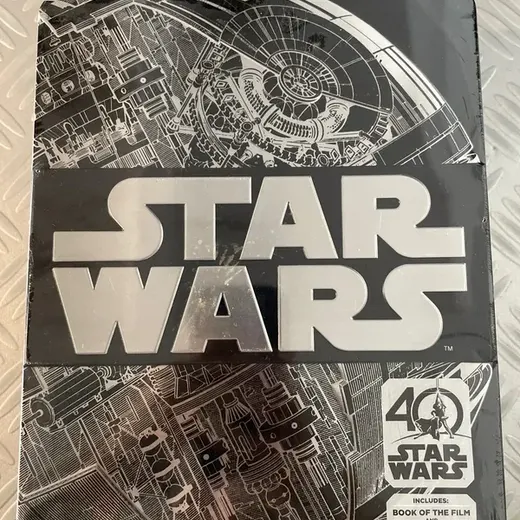 Coffret collector stars wars 2 livres du film en anglais