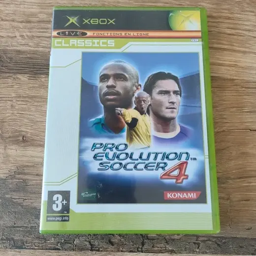 Jeu XBOX pro évolution soccer 4