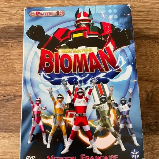 Coffret dvds bioman partie 1