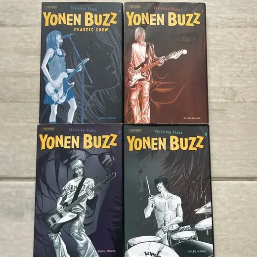 Lot manga tome 0 à 3 yonen buzz