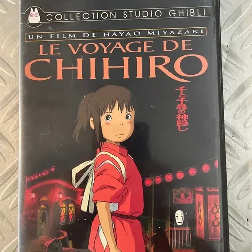 DVD ghibli le voyage de chihiro