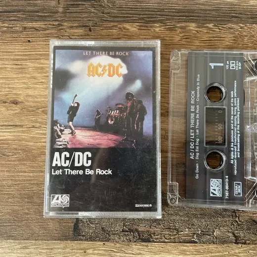 Cassette acdc let there be rock