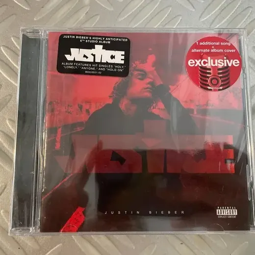 CD Justin bieber justice NEUF