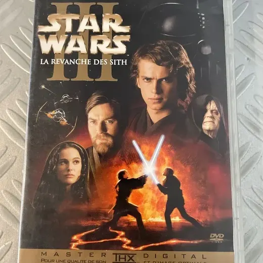 DVD stars wars la revanche des sith