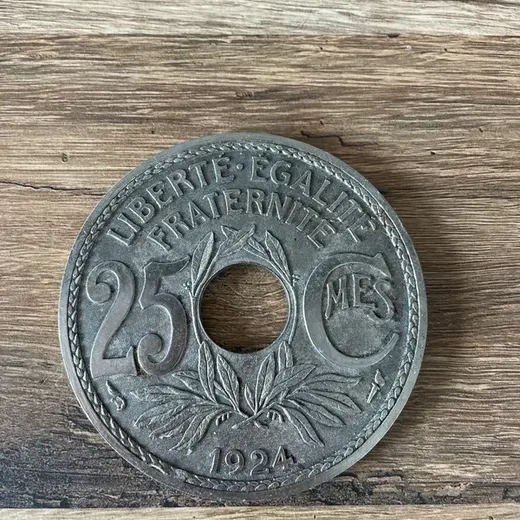 Dessous de verre 25 centimes 1924
