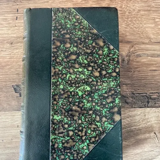 Vieux livres de poésie de Lamartine