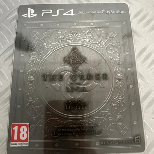 The order 1886 steel book PS4