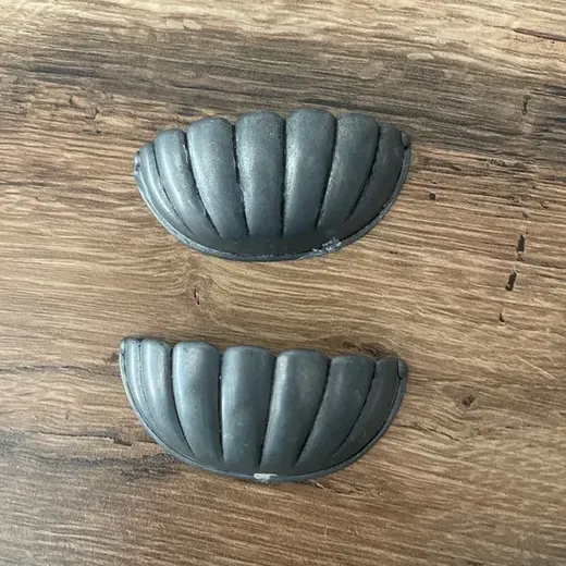 Lot de deux poignées