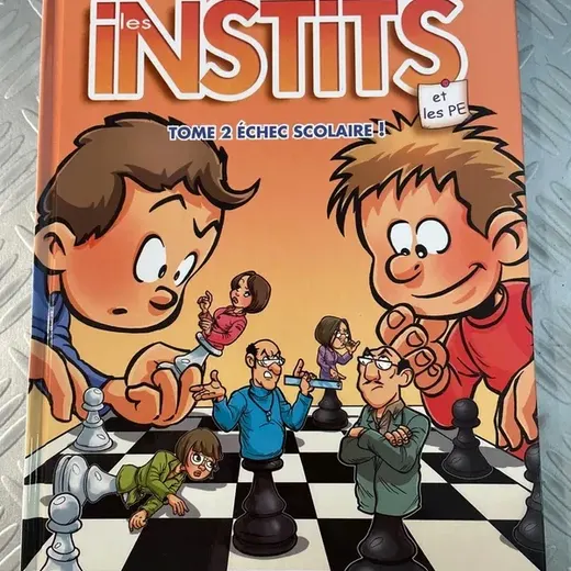 BD les instits tome 2 échec scolaire