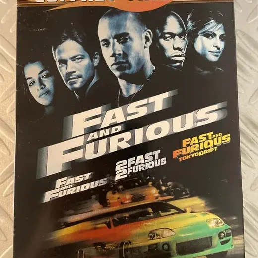 Coffret DVD fast and furious 3 films