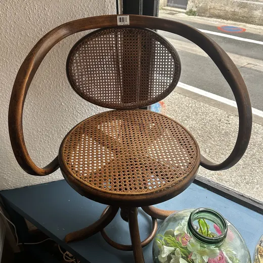 FAUTEUIL FISCHEL FIN XIX SIECLE