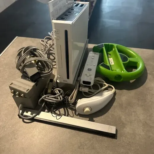 Nintendo wii blanche + volant