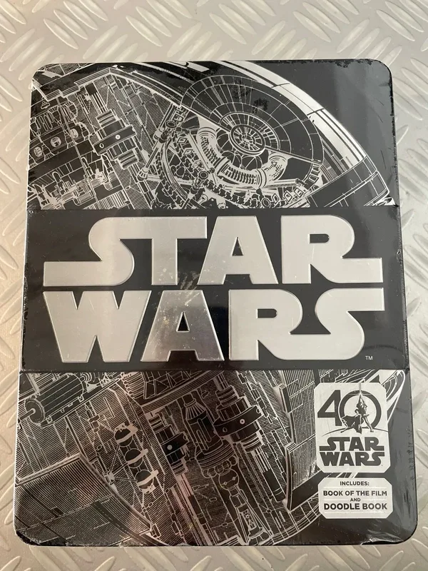 Coffret collector stars wars 2 livres du film en anglais