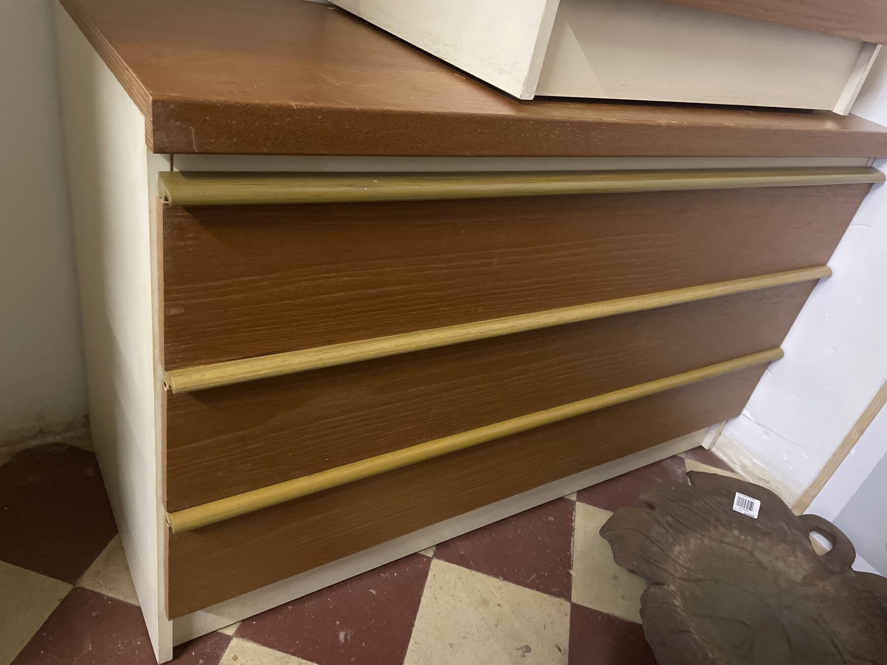 Commode vintage 3 tiroirs