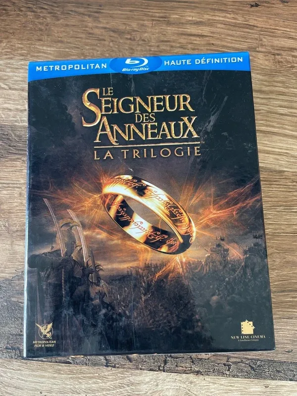 Coffret DVD blu-ray seigneurs des anneaux steelbook