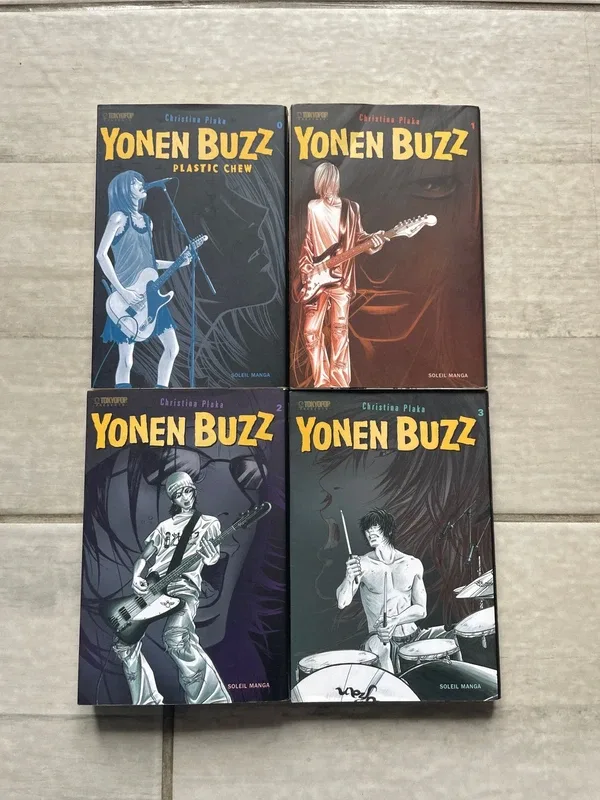 Lot manga tome 0 à 3 yonen buzz