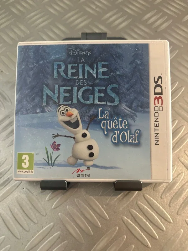 La reine des neiges la quête d’olaf 3DS