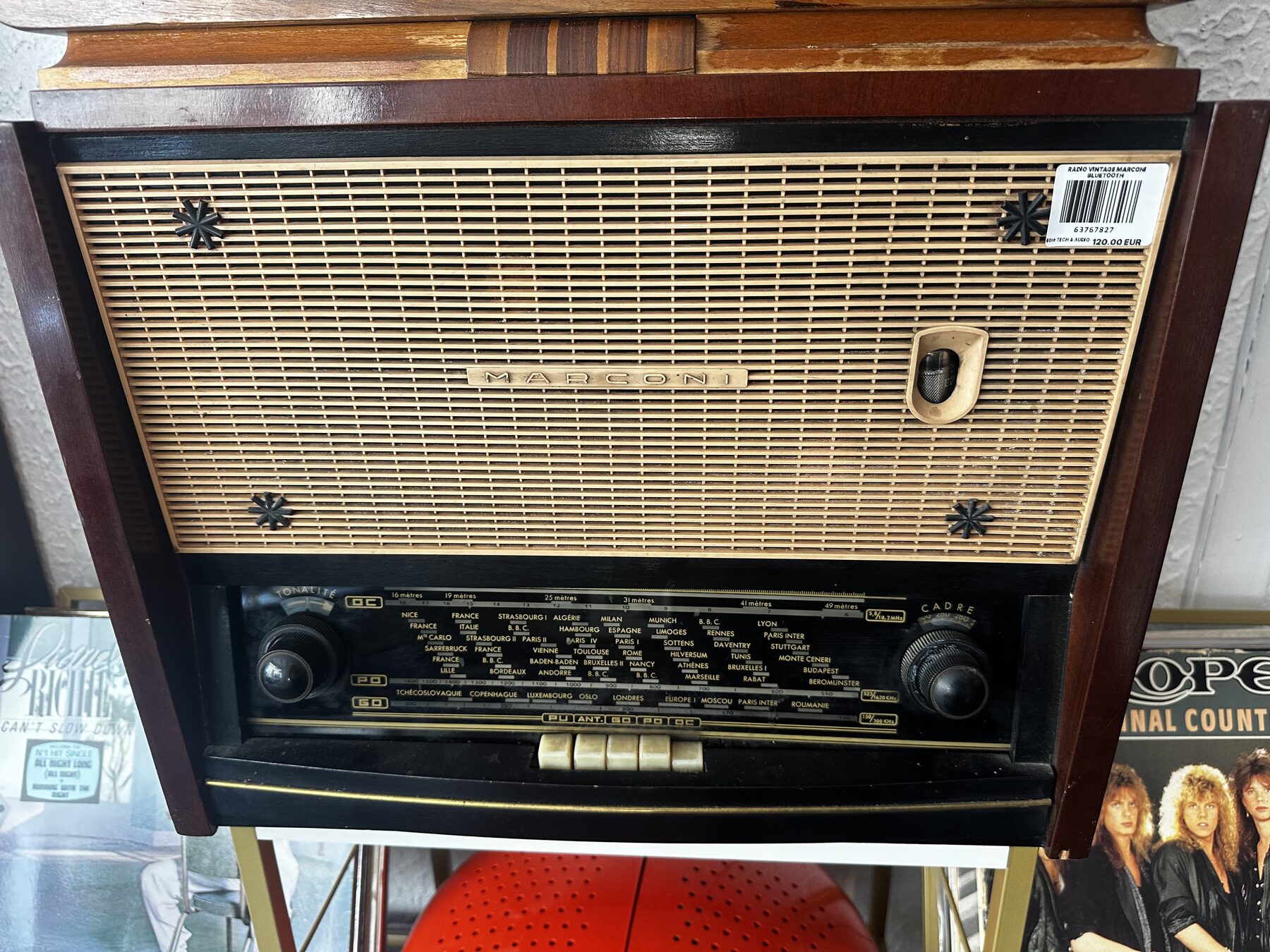 RADIO VINTAGE MARCONI BLUETOOTH
