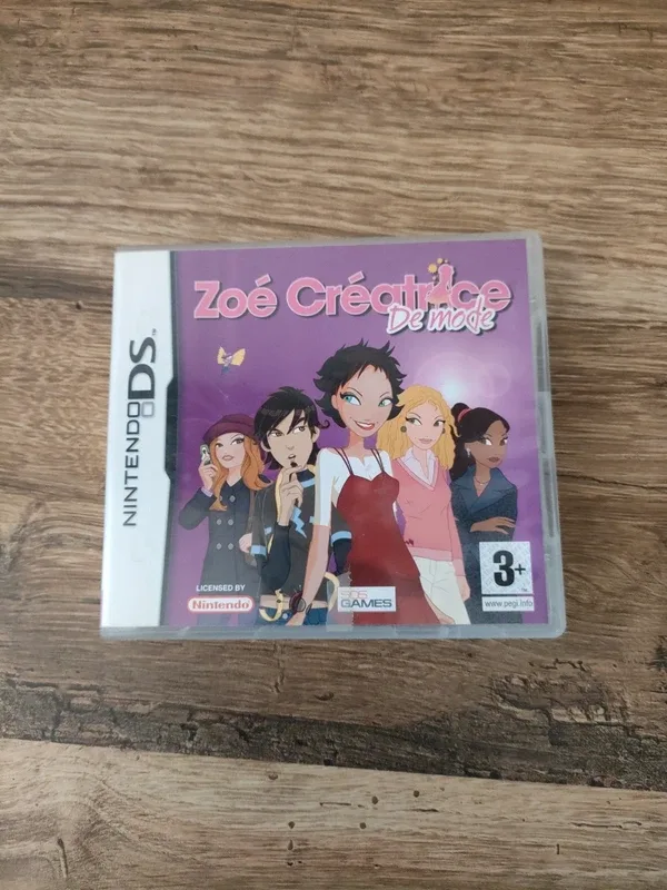 Jeu DS zoé créatrice de mode e