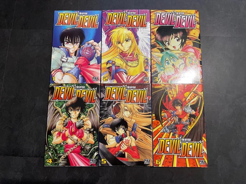 Lot tomes 1 à 15 devil devil
