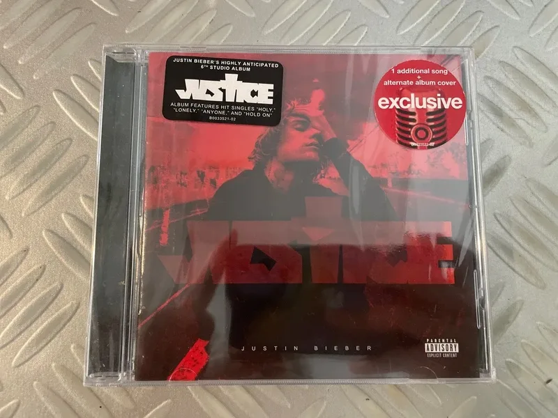 CD Justin bieber justice NEUF
