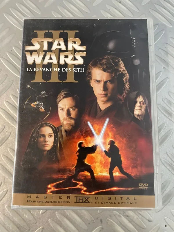 DVD stars wars la revanche des sith