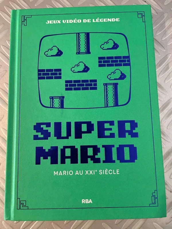 Livre jeux vidéo de légende super Mario