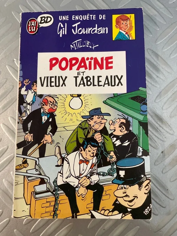 BD popaine et vieux tableaux