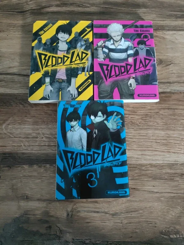 Lot 3 premiers tomes de BloodLad