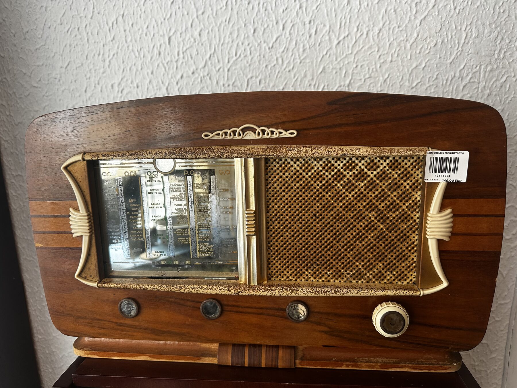 RADIO VINTAGE TSF BLUETOOTH