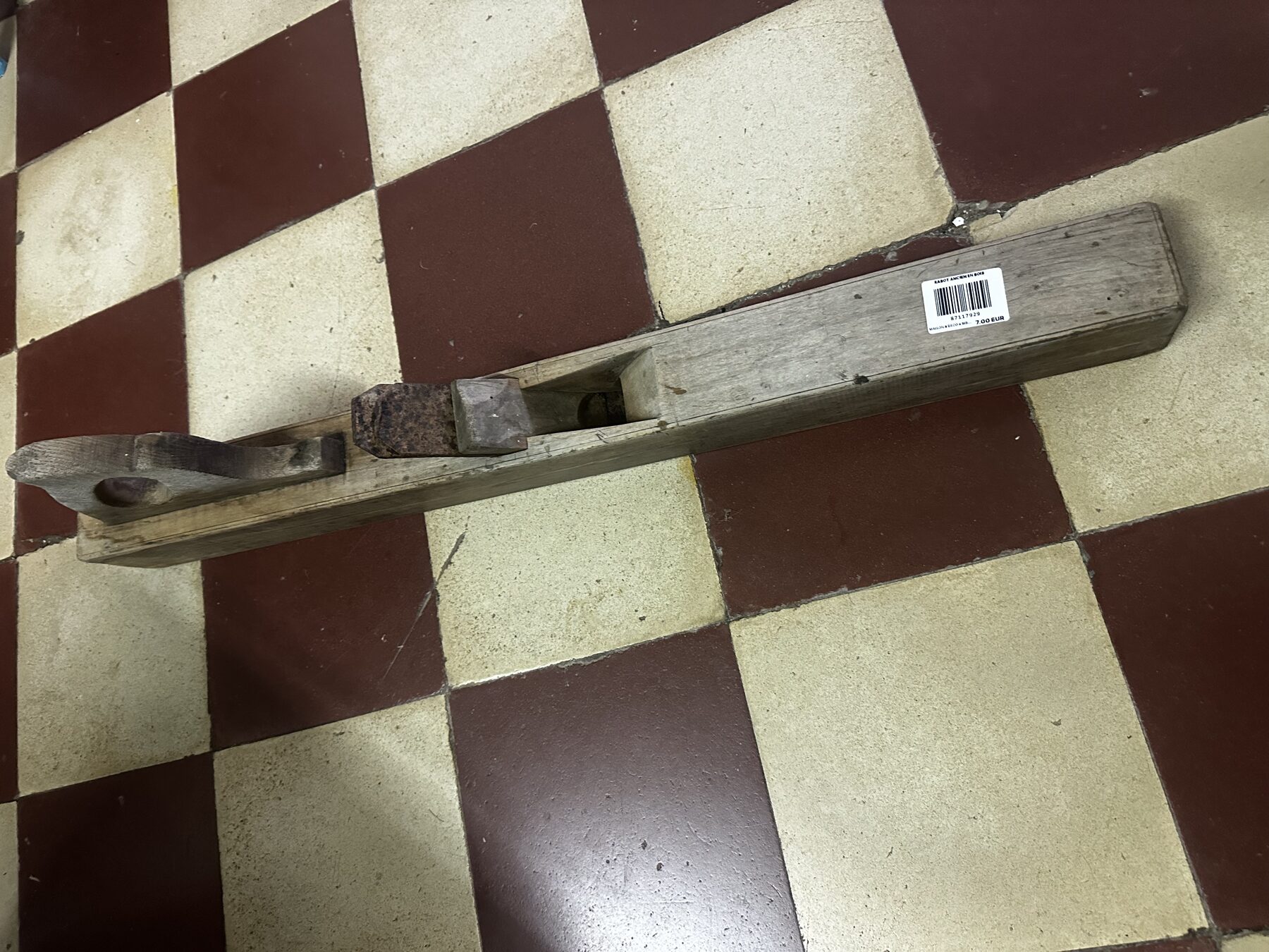 RABOT ANCIEN EN BOIS