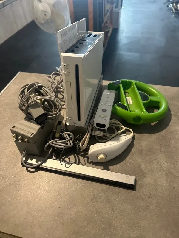 Nintendo wii blanche + volant