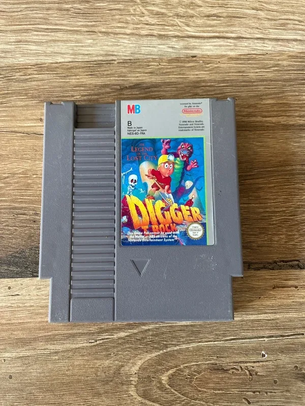 Jeu NES digger t-rock