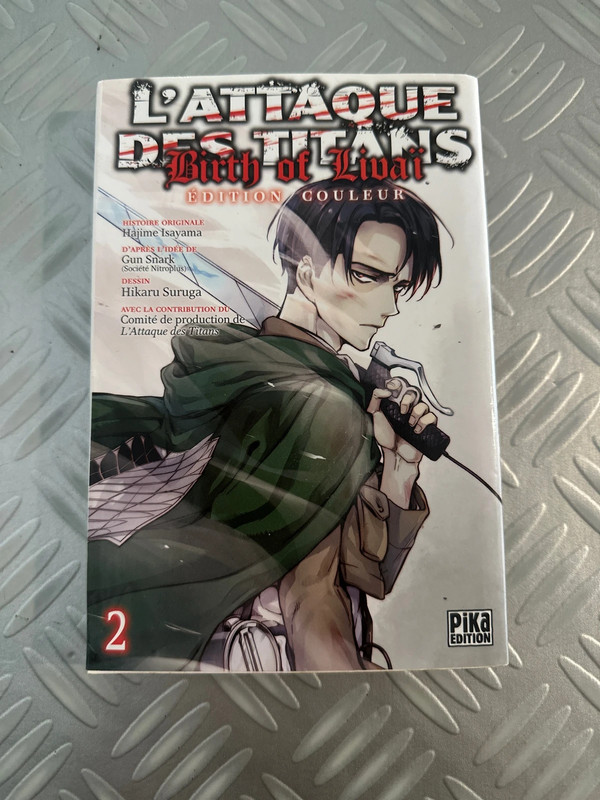 L’attaque des titans birth of livai édition couleur
