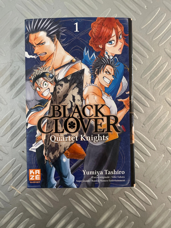 Black clover quartet knights tome 1