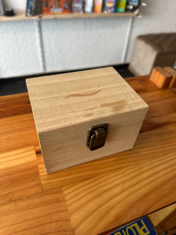 Petite boîte en bois