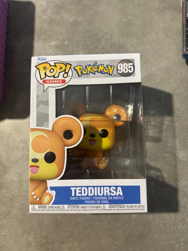 Funko pop Pokémon teddiursa