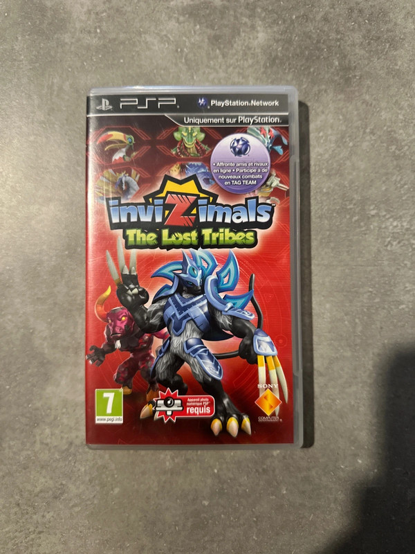 Invizimals the lost tribes psp