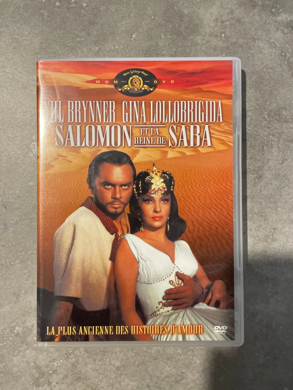 Salomon et la reine de saba dvd