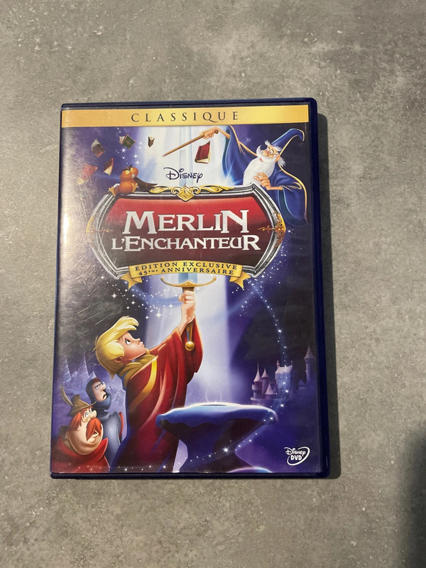 Merlin l’enchanteur dvd