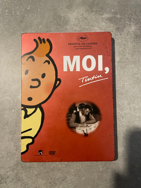 Moi, Tintin dvd