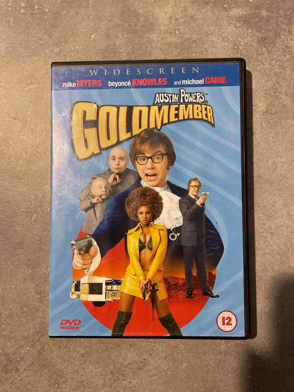 Austin powers goldmember dvd