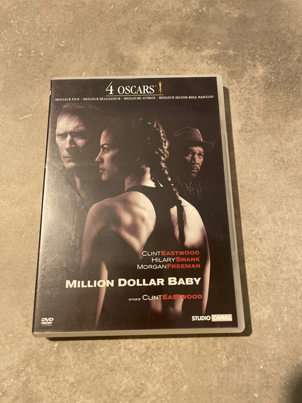 Million dollar baby dvd