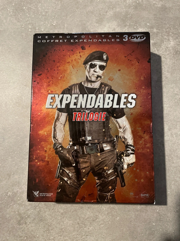 Expendables trilogie dvd