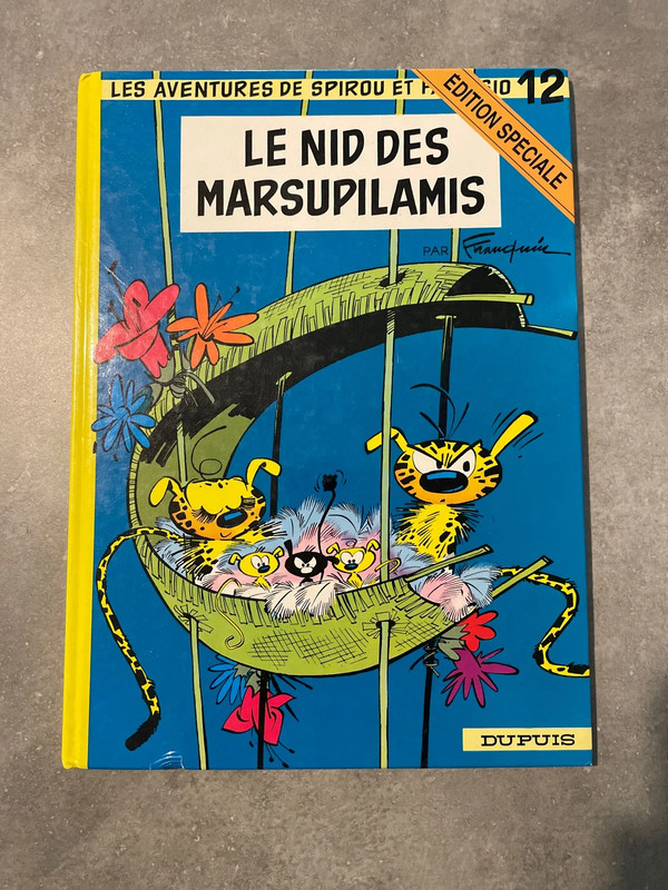 BD spirou et fantasio le nid des marsupilamis