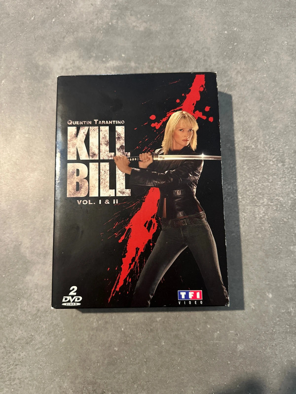 Coffrets kill bill 1 et 2 dvd