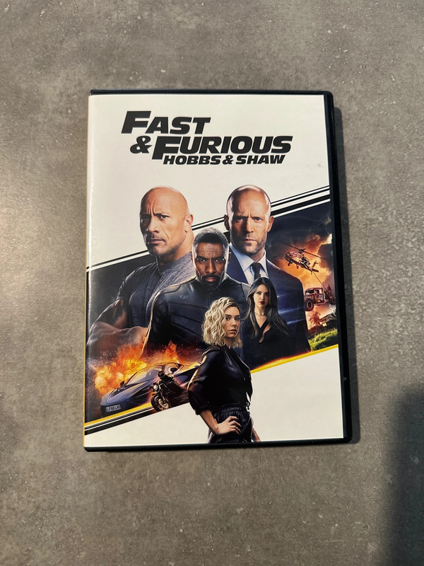 Fast and furious hobbs and shaw dvd