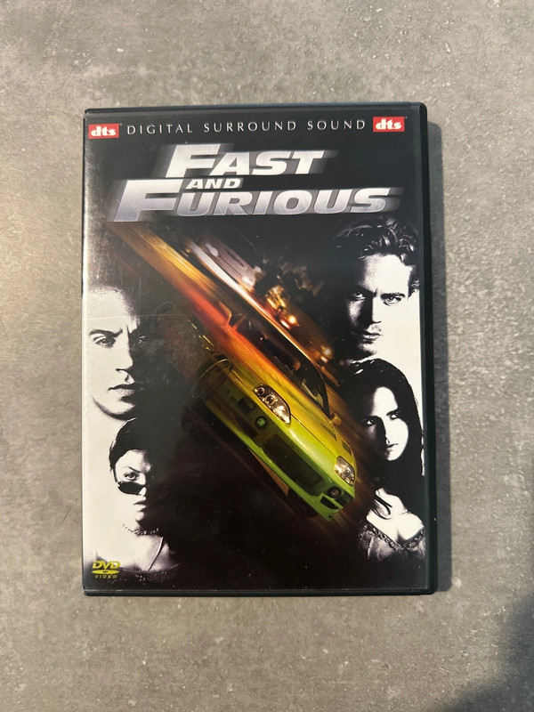 Fast and furious dvd