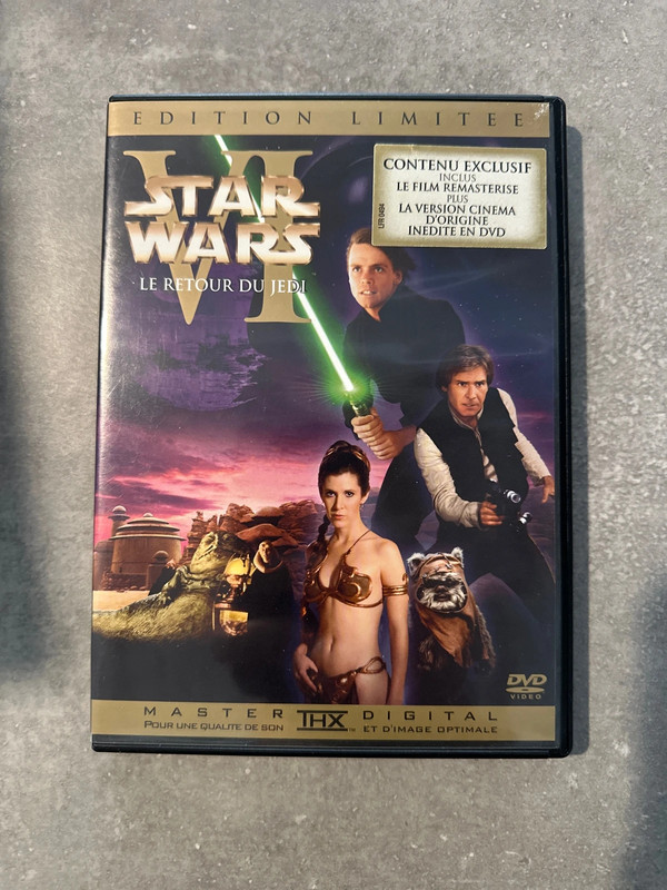 Star wars VI le retour du jedi dvd