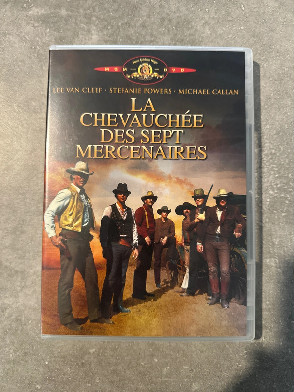 La chevauchée des sept mercenaires dvd